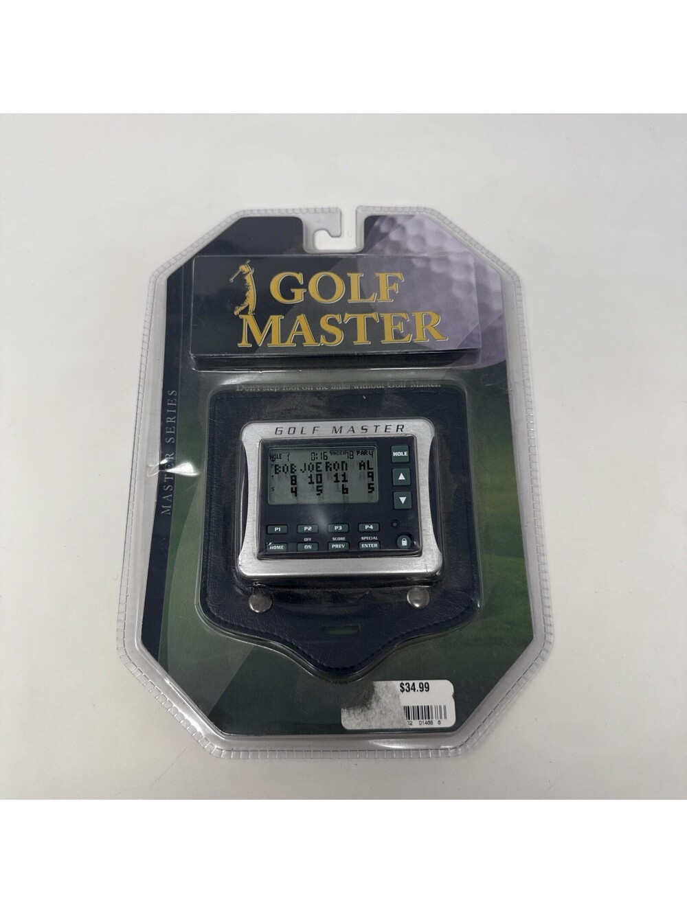Excalibur Golf Master - Hand Held Score Tracker, Personal Electronic Caddy - New